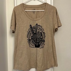 Ladies natural life T size extra large